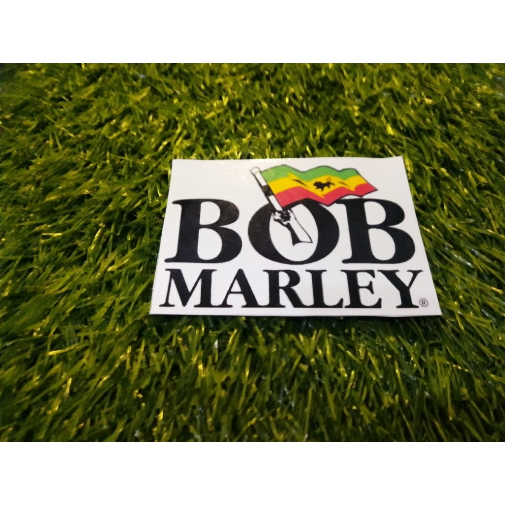 stiker vinyl bob marley