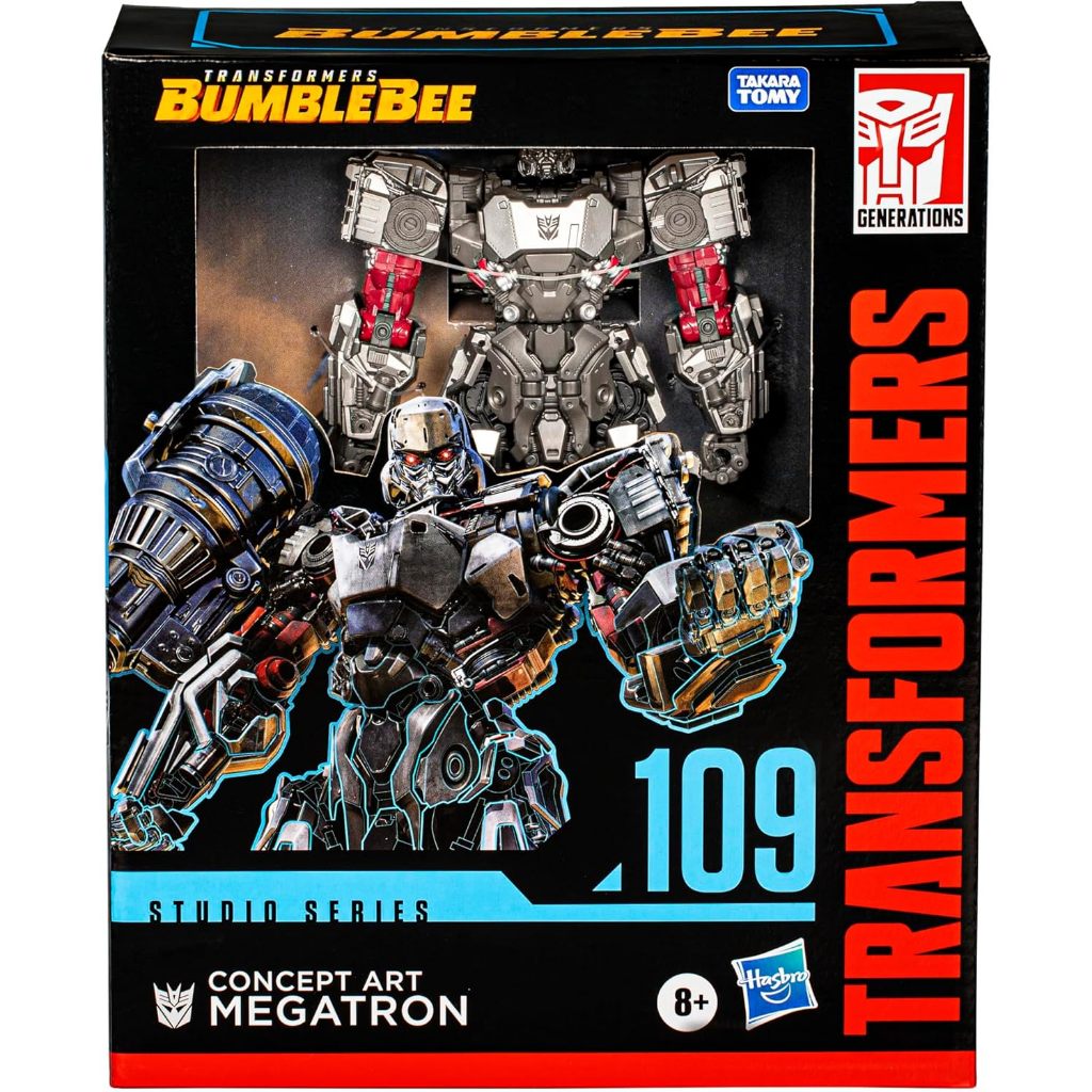 Transformers Toys Studio Series Leader Bumblebee 109 Concept Art Megatron
