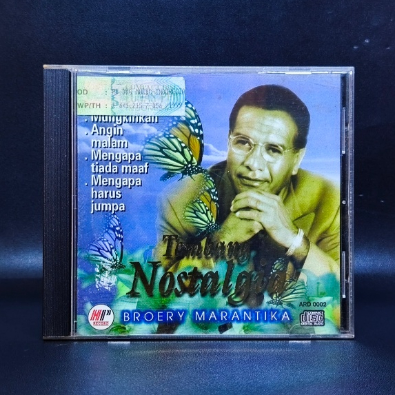 CD BROERY MARANTIKA - TEMBANG NOSTALGIA & THE VERY BEST OF BROERY PESULIMAORIGINAL