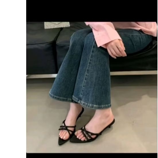 heels lancip 3cm size 37 cantik(new)