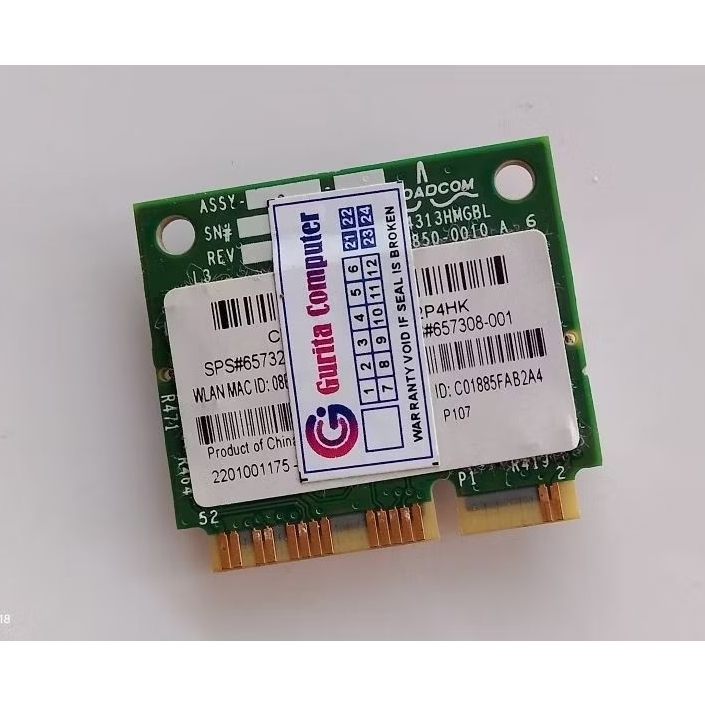 wifi card laptop hp compaq presario CQ43