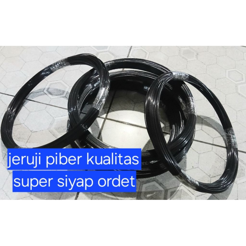 jeruji fiber hitam 1,8 mmpanjang 5