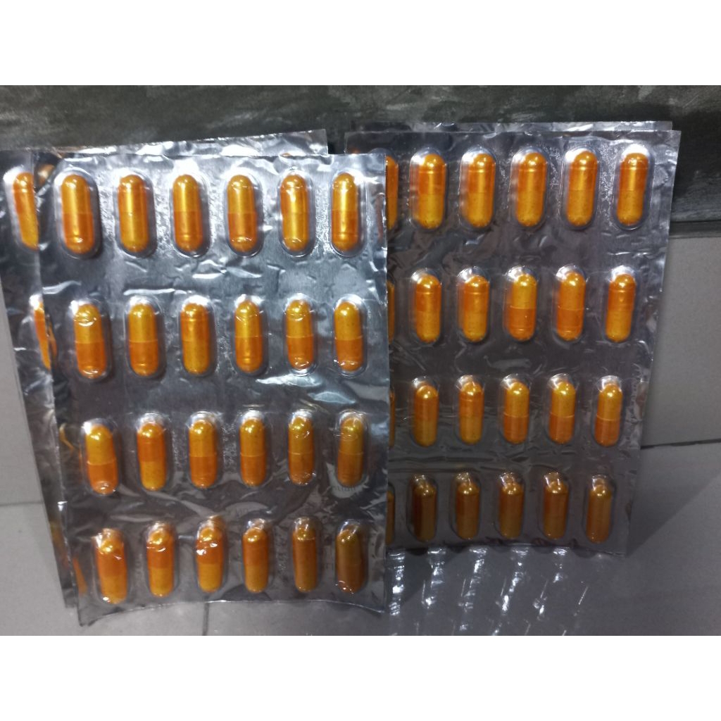 Obat kuat Herbal Gold Blister isi 24kapsul Garansi khasiatnya