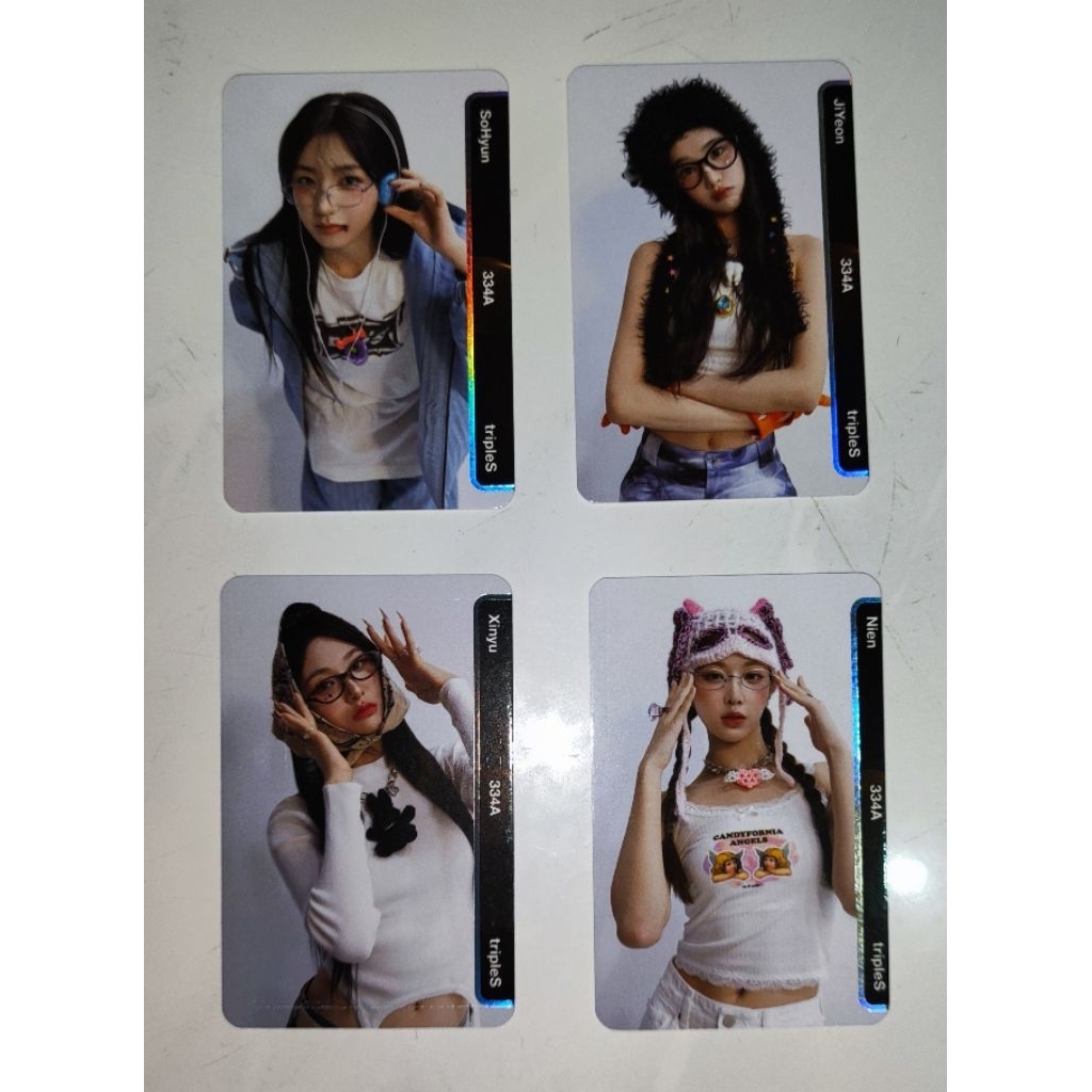 [WTS/WTT] TripleS Visionary Vision Sohyun Jiyeon Xinyu Nien Performante OMA 334A FISIK ONLY