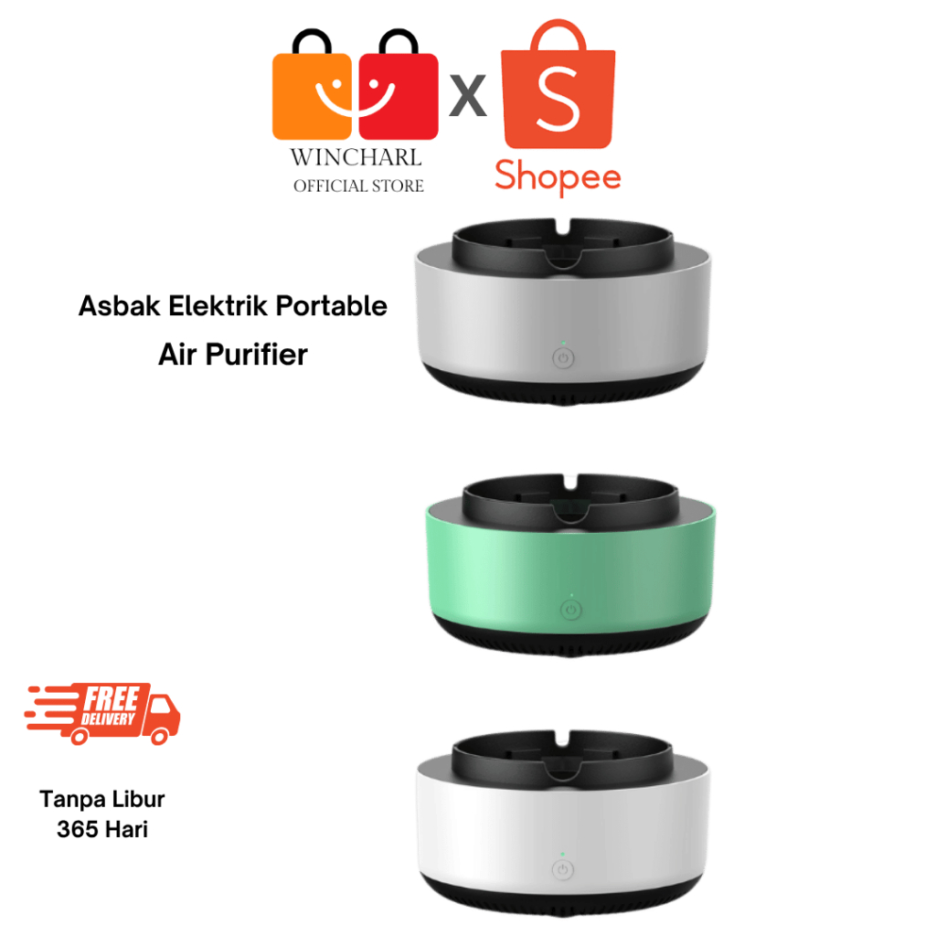 Asbak Portable Asbak Elektrik Penyedot Udara Asbak Rokok Mobil Elektrik