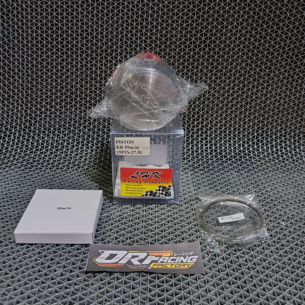 piston ninja 59MM LHK piston LHK ninja single ring Piston standar ninja LHK SINGGLE RING