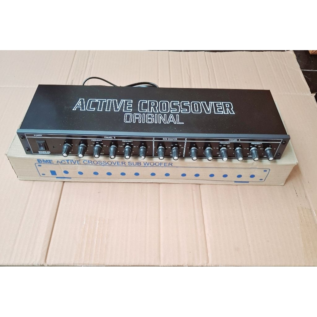 Siap pakai CROSSOVER AKTIF 4 WAY STEREO