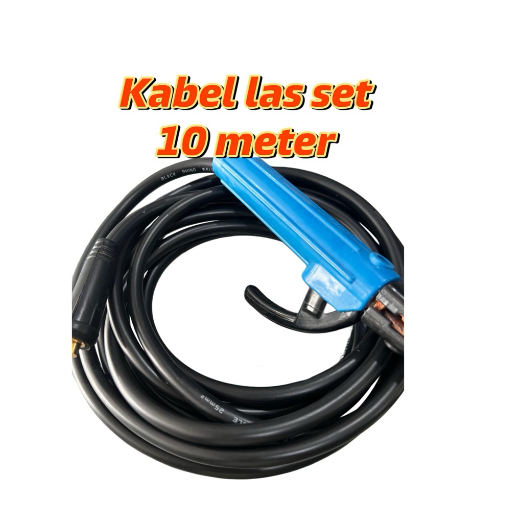 RHINO Kabel las set 10 meter 25 mm kabel trafo las listrik