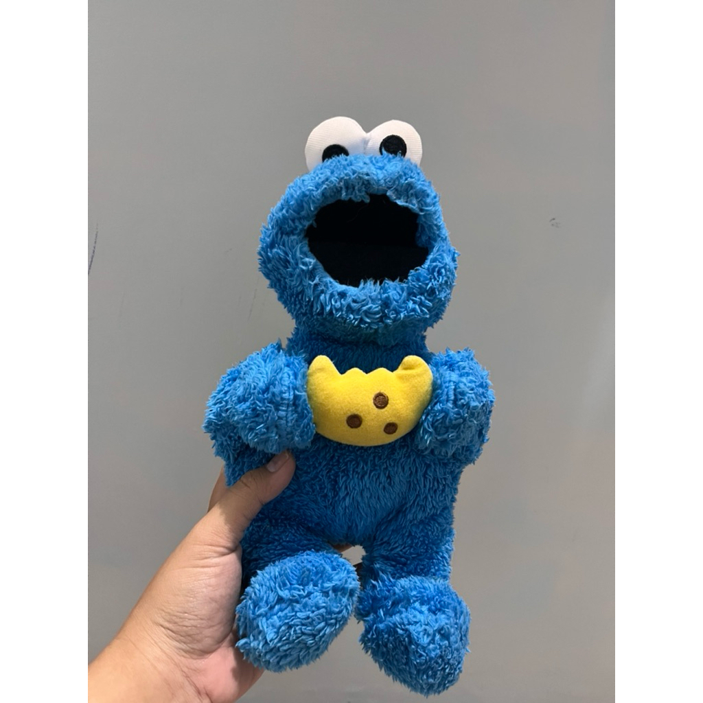 Boneka kado/koleksi Cookie Monster baskin robbins sesame street original