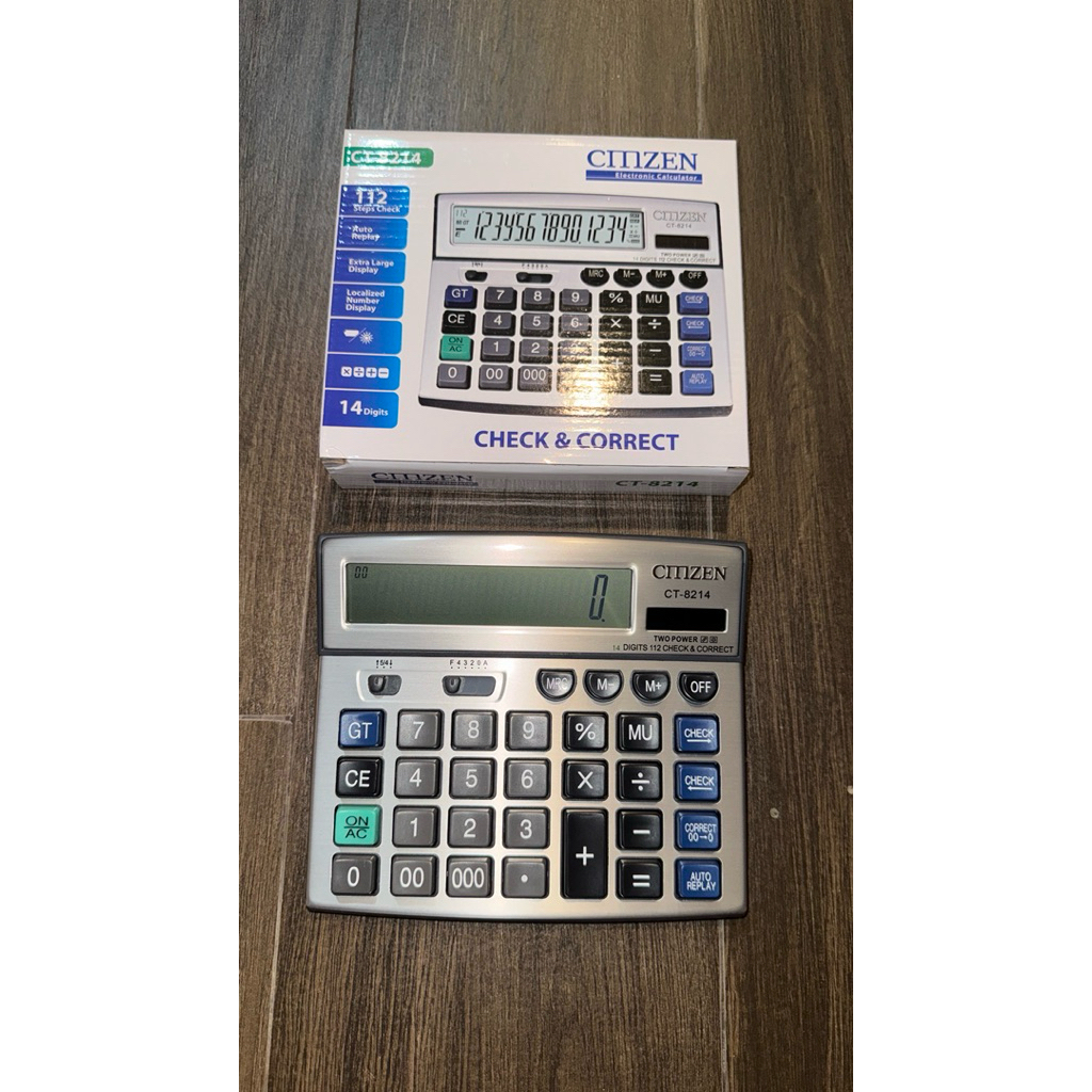KALKULATOR CITIZEN CT 8214 / 14 DIGIT