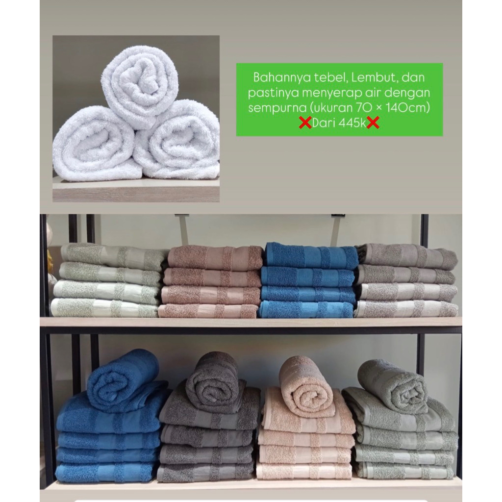 HANDUK KING RABBIT SALE (LUXURY HOTEL TOWEL)