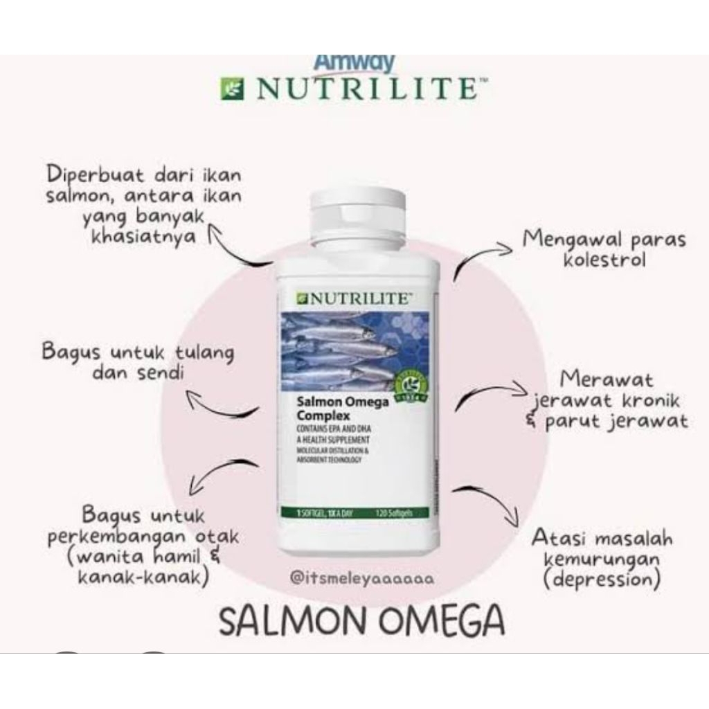 Nutrilite Salmon Omega 3 amway