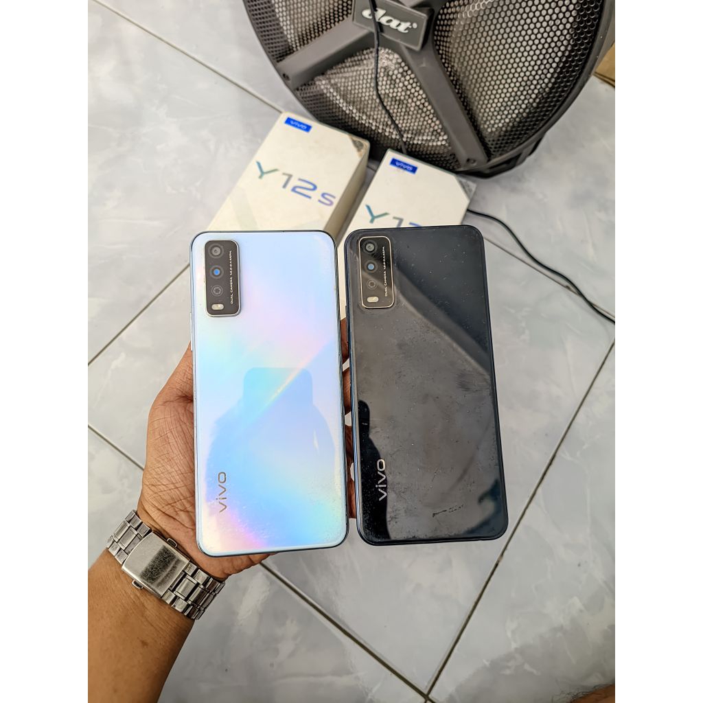 Vivo y12s 3/32 Bekas Lengkap