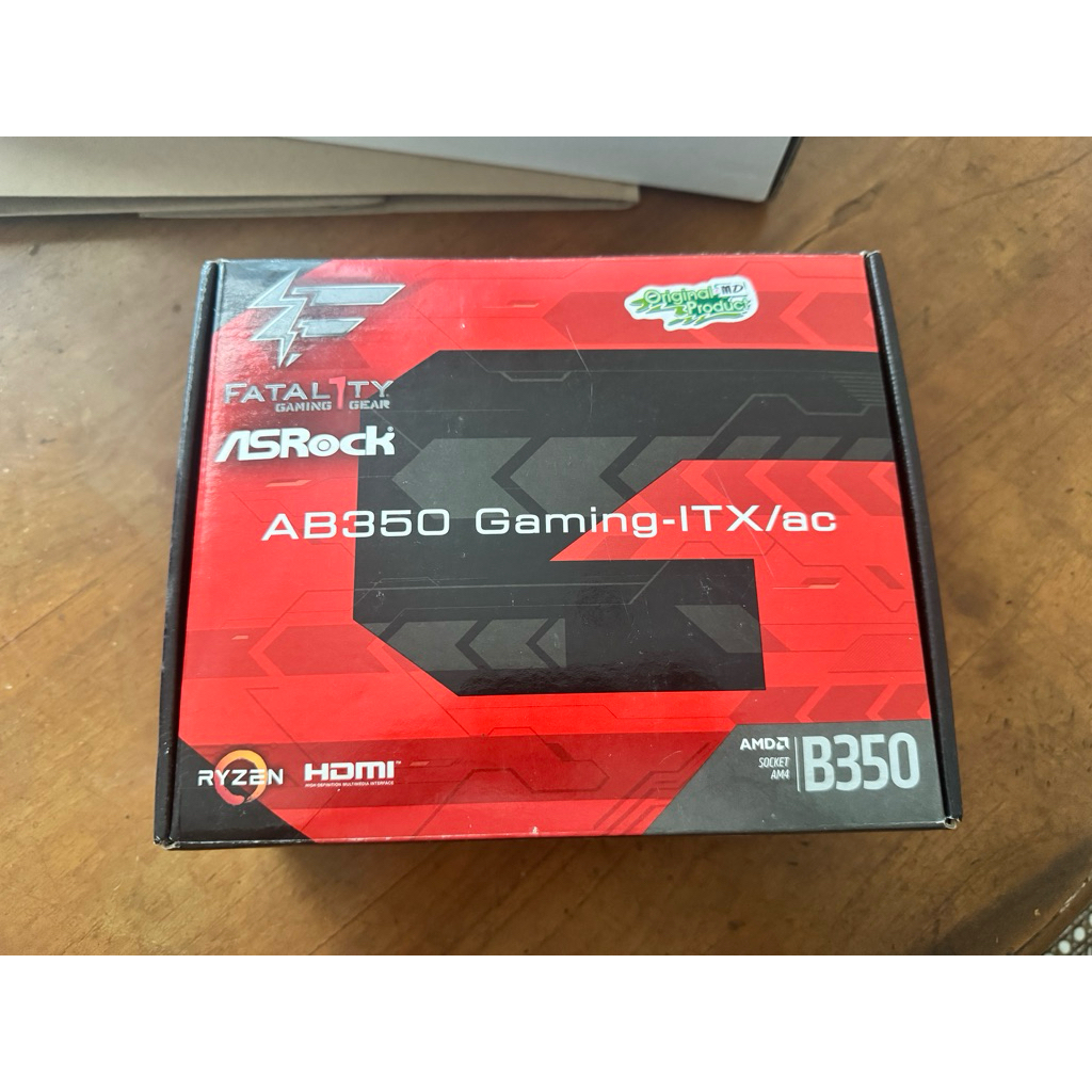 mobo asrock fatal1ty amd am4 ab350 itx