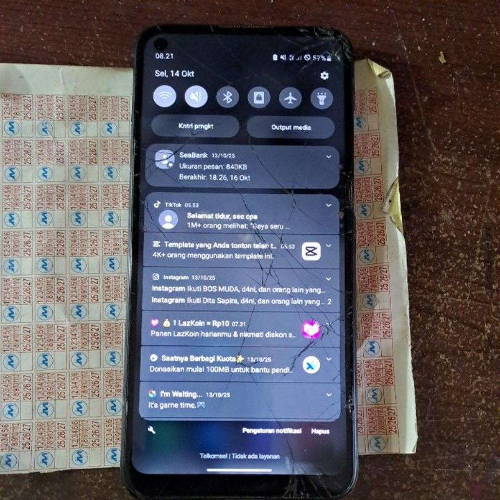 mesin only samsung m11 tested.