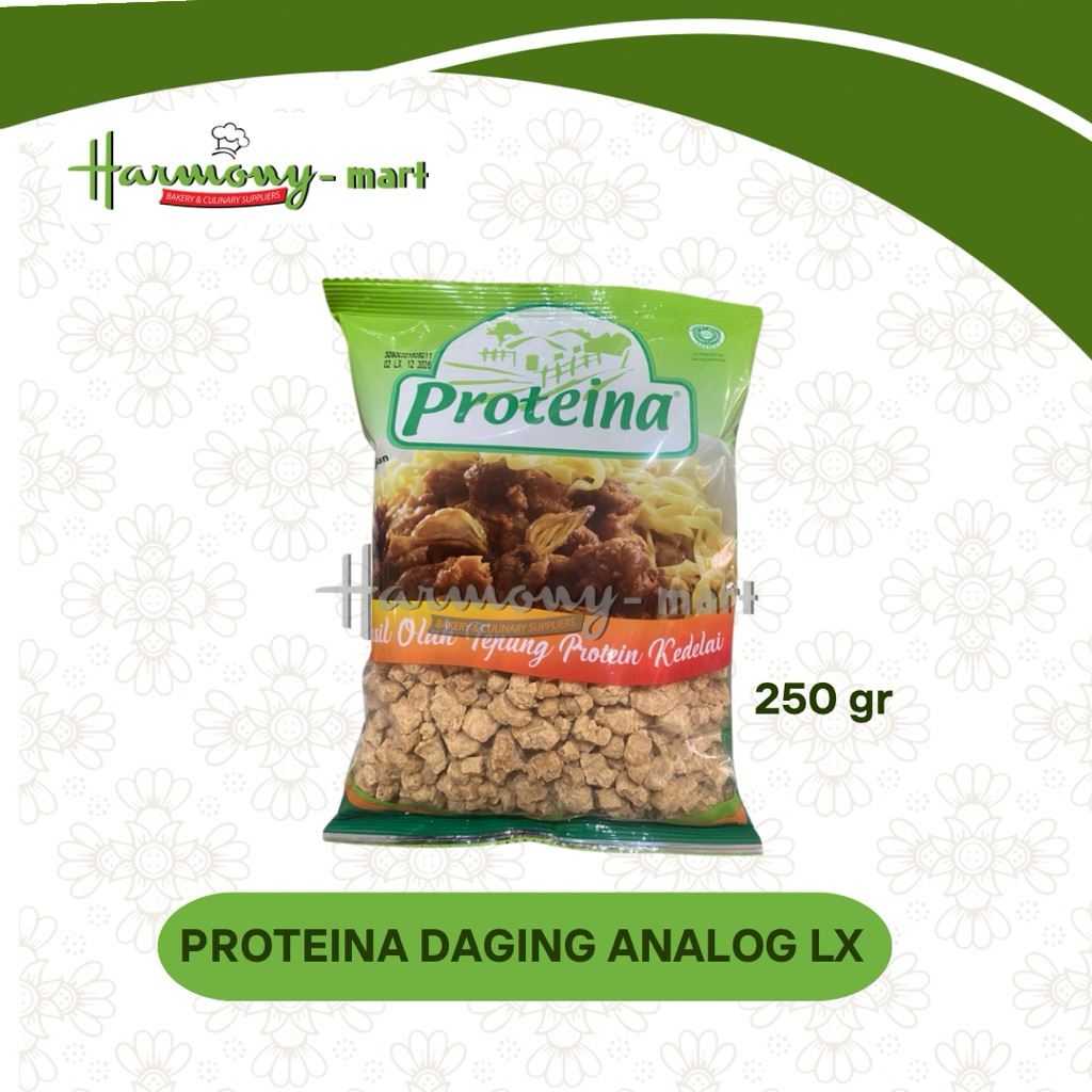 Proteina Daging Analog LX / Olahan Protein Nabati Pengganti Daging - 250gr