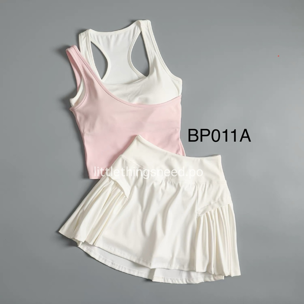 Baju Padel Wanita One Set BP011A-BP011D | Baju Padel Wanita | Baju Padel | Baju Tennis | Stelan Tenn
