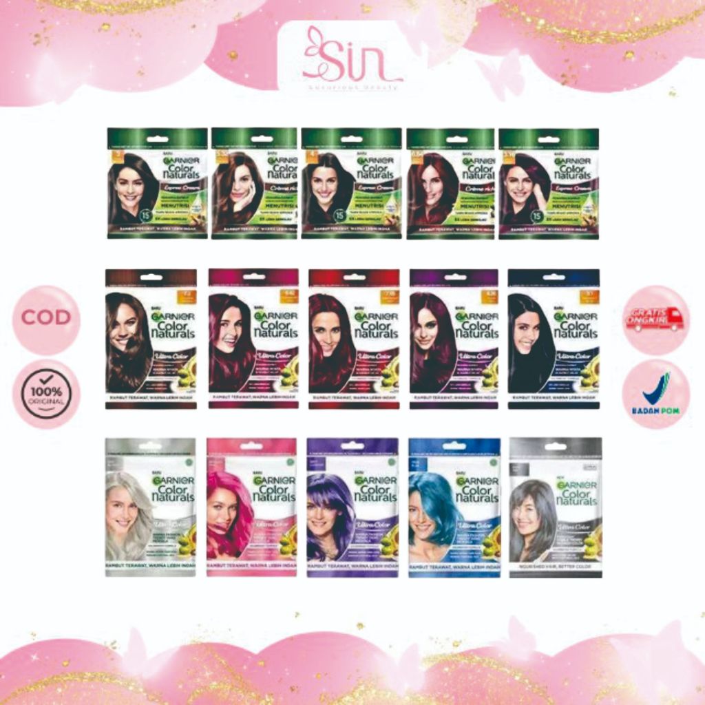 GARNIER Cat Rambut Sachet