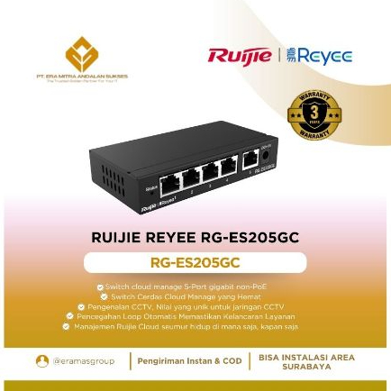 ERAMAS - RUIJIE REYEE RG-ES205GC