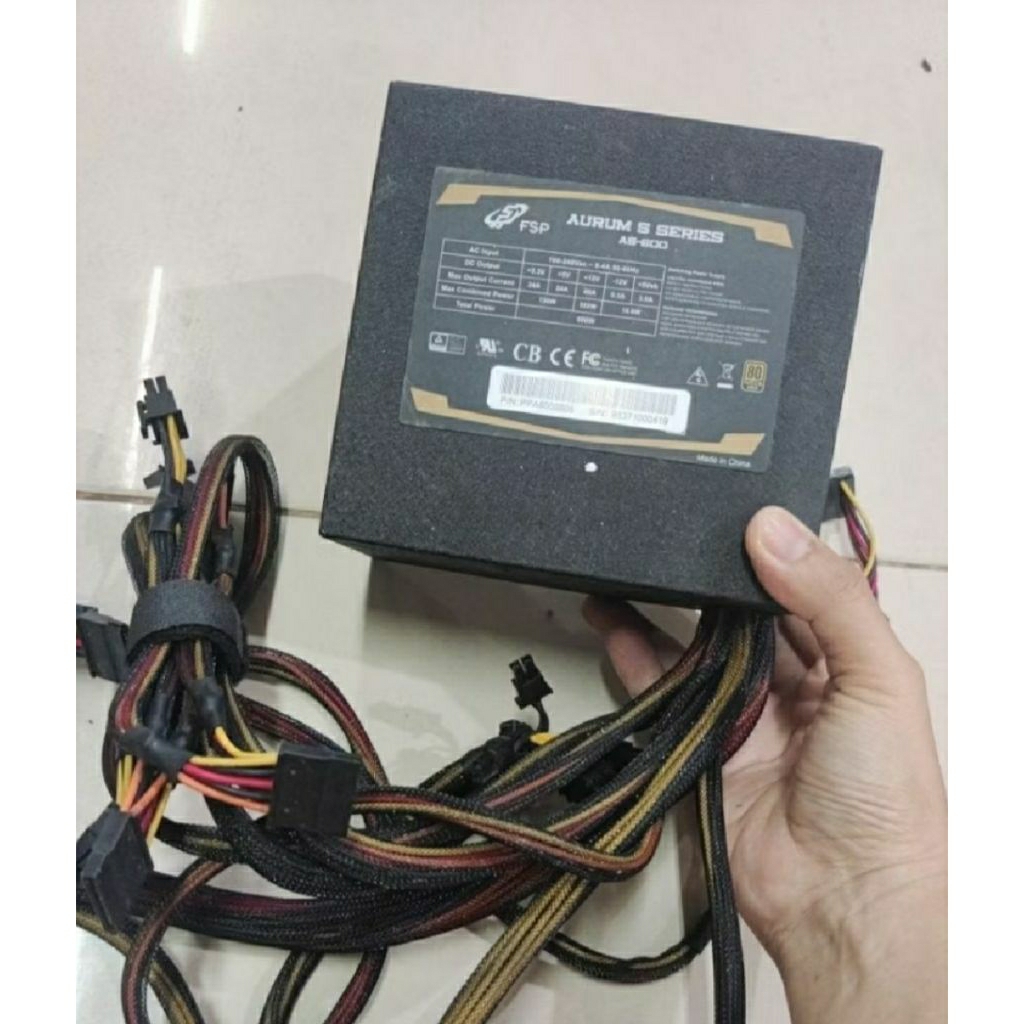 FSP aurum 600watt 80+gold