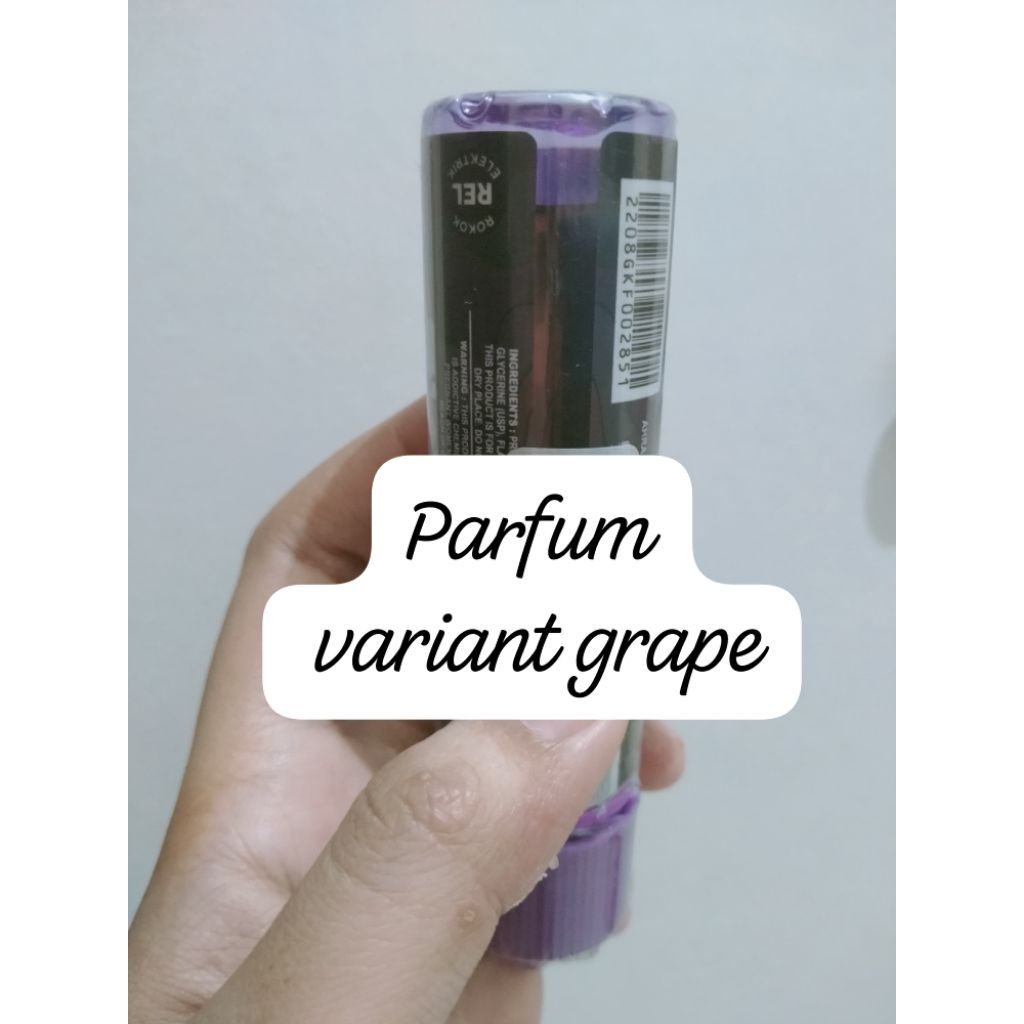parfum grape isi ulang second
