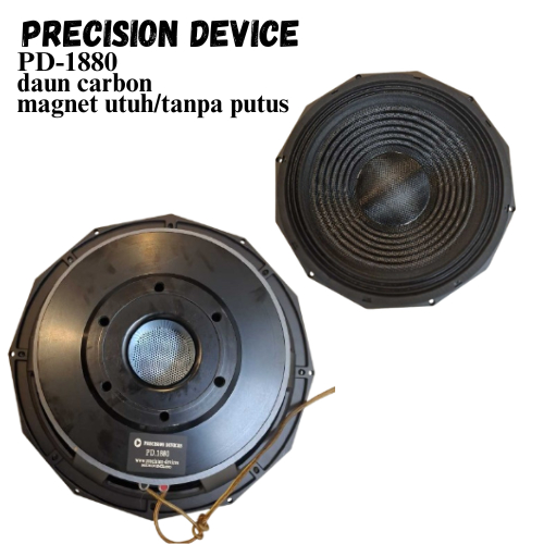 SPEAKER KOMPONEN PD1880 DAUN CARBON PD 1880 MAGNET UTUH