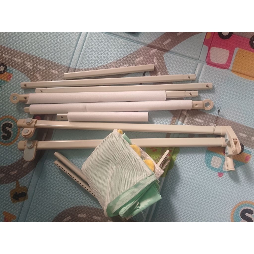 pagar bayi bekas bedrail preloved ukuran 200