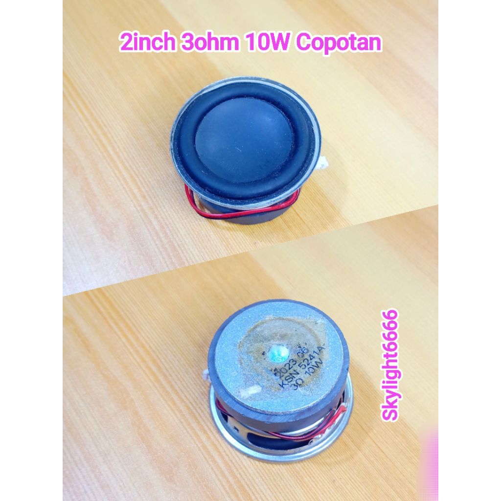Speaker 2inch (BuLat) 3ohm 10W Copotan