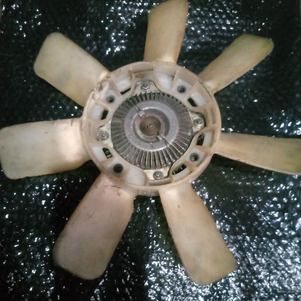 Visco fan clutch kipas radiator sarang tawon mobil Toyota 5k/7k kijang super/grand/kapsul bensin ori