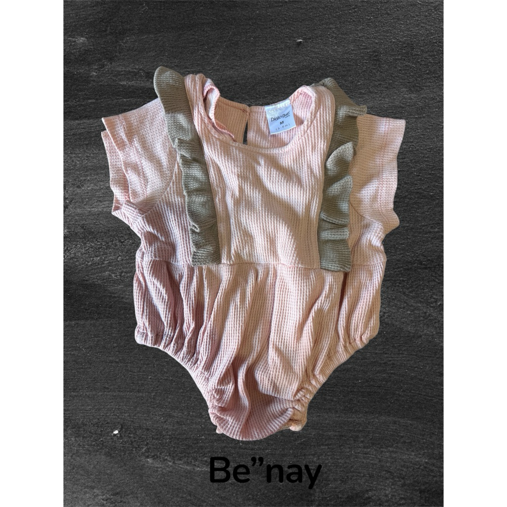 Baju bayi romper Dialogue baby