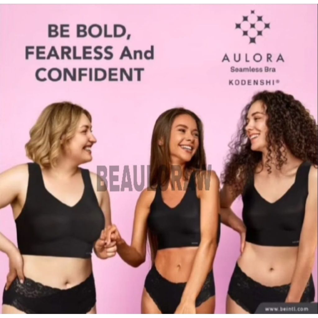 Aulora Seamless Bra Kodenshi Black