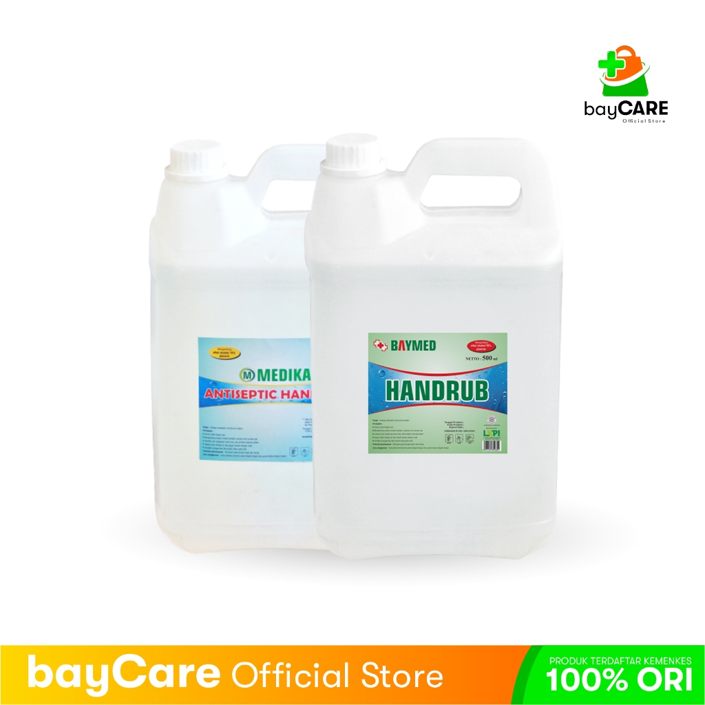 BAYMED HANDRUB 5 Liter - Antiseptic Handrub & Handsanitizer cair