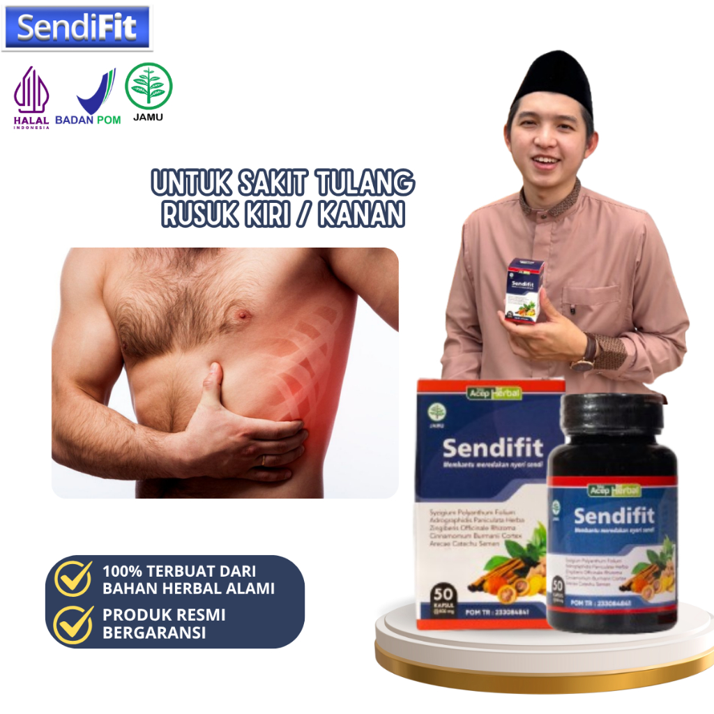 Obat Nyeri Tulang Rusuk Kiri / Kanan,  Obat Cedera Tulang Rusuk Karena Kecelakaan, Obat Sakit Tulang