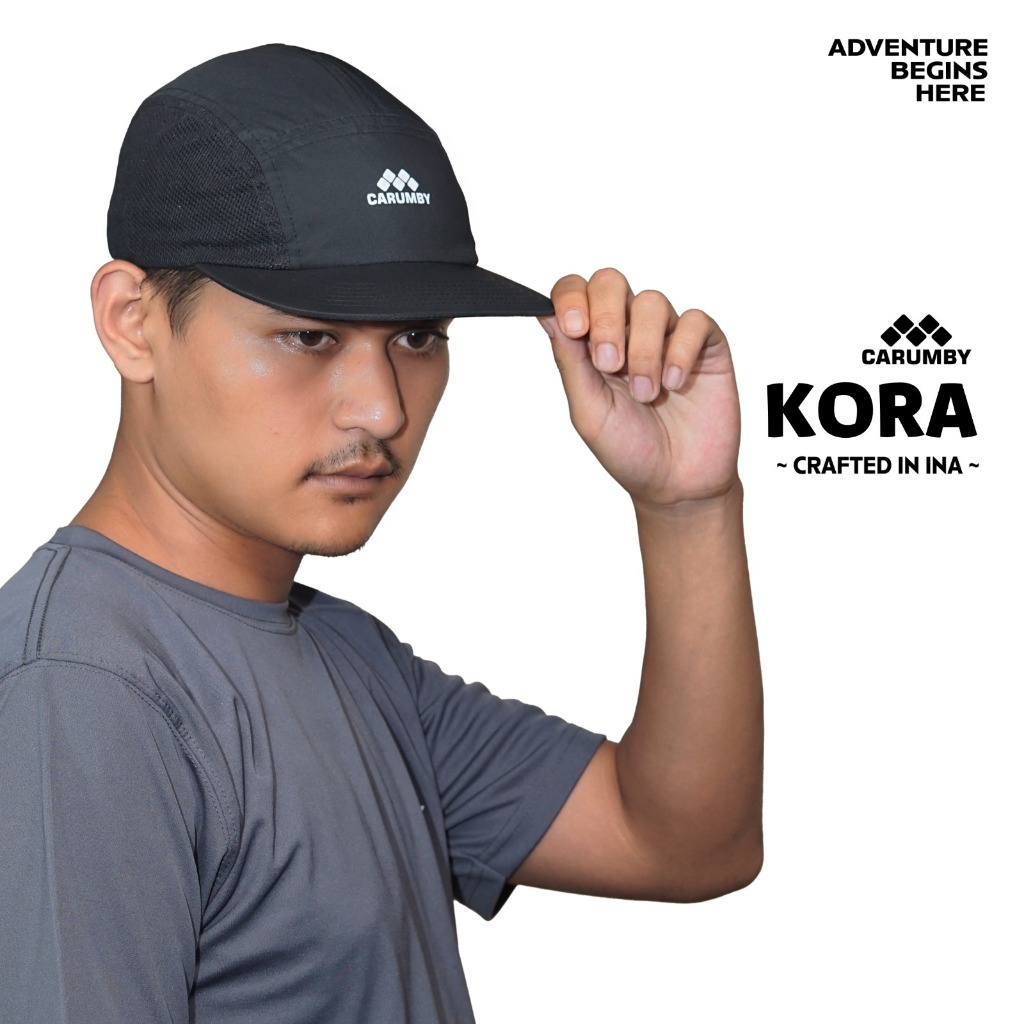 Topi Running Kora Carumby Adventure Pria Wanita