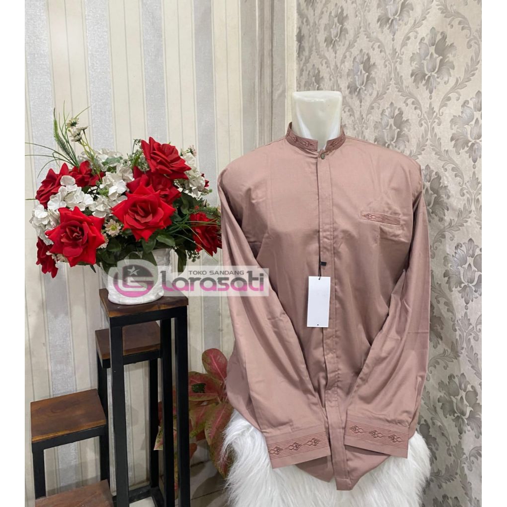Baju koko BILADI lengan panjang/Koko Kekinian/baju taqwa dewasa/