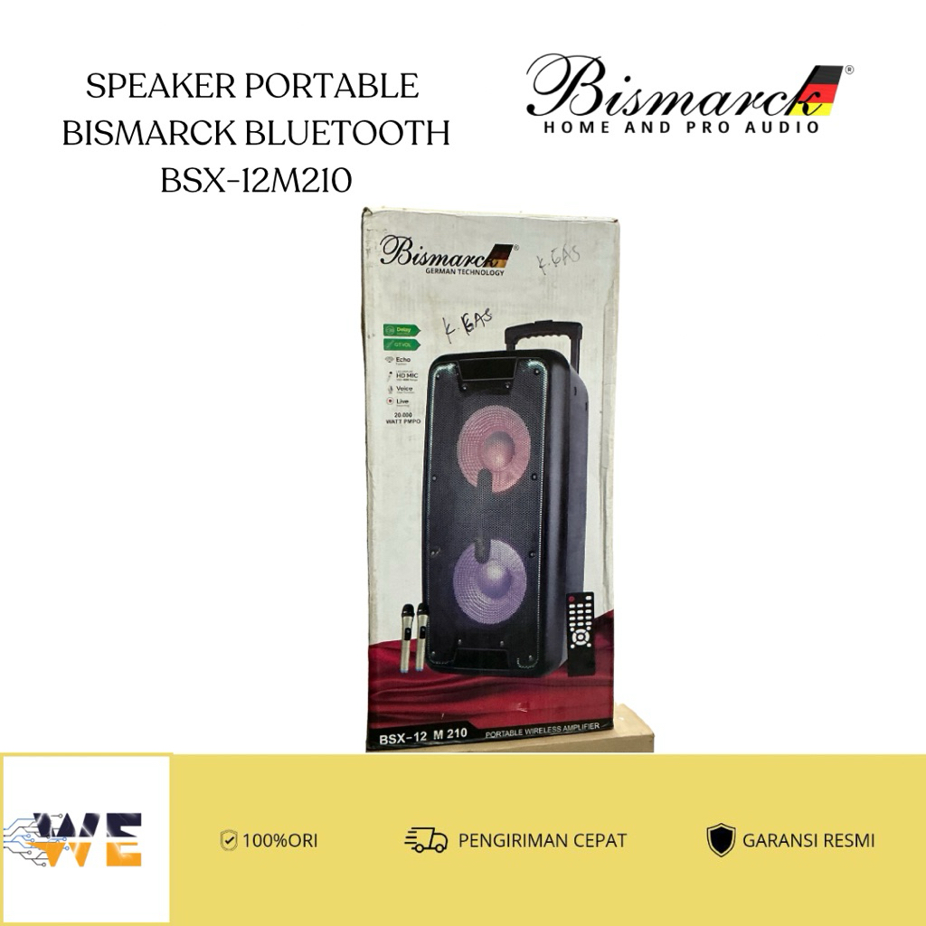 Speaker Portable Bismarck BSX-12 M120