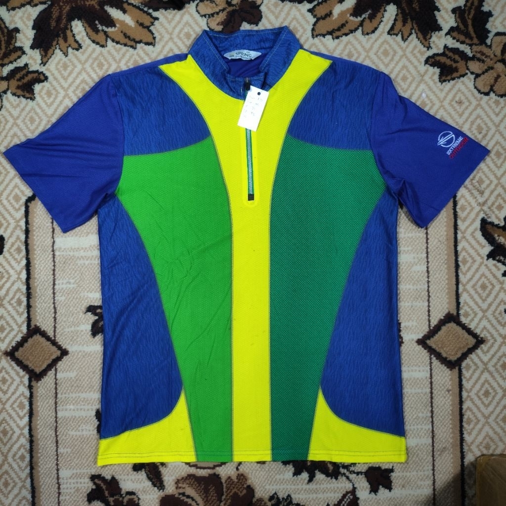 BASELAYER OUTDOOR SECOND LENGAN PENDEK KAOS LARI SIZE M