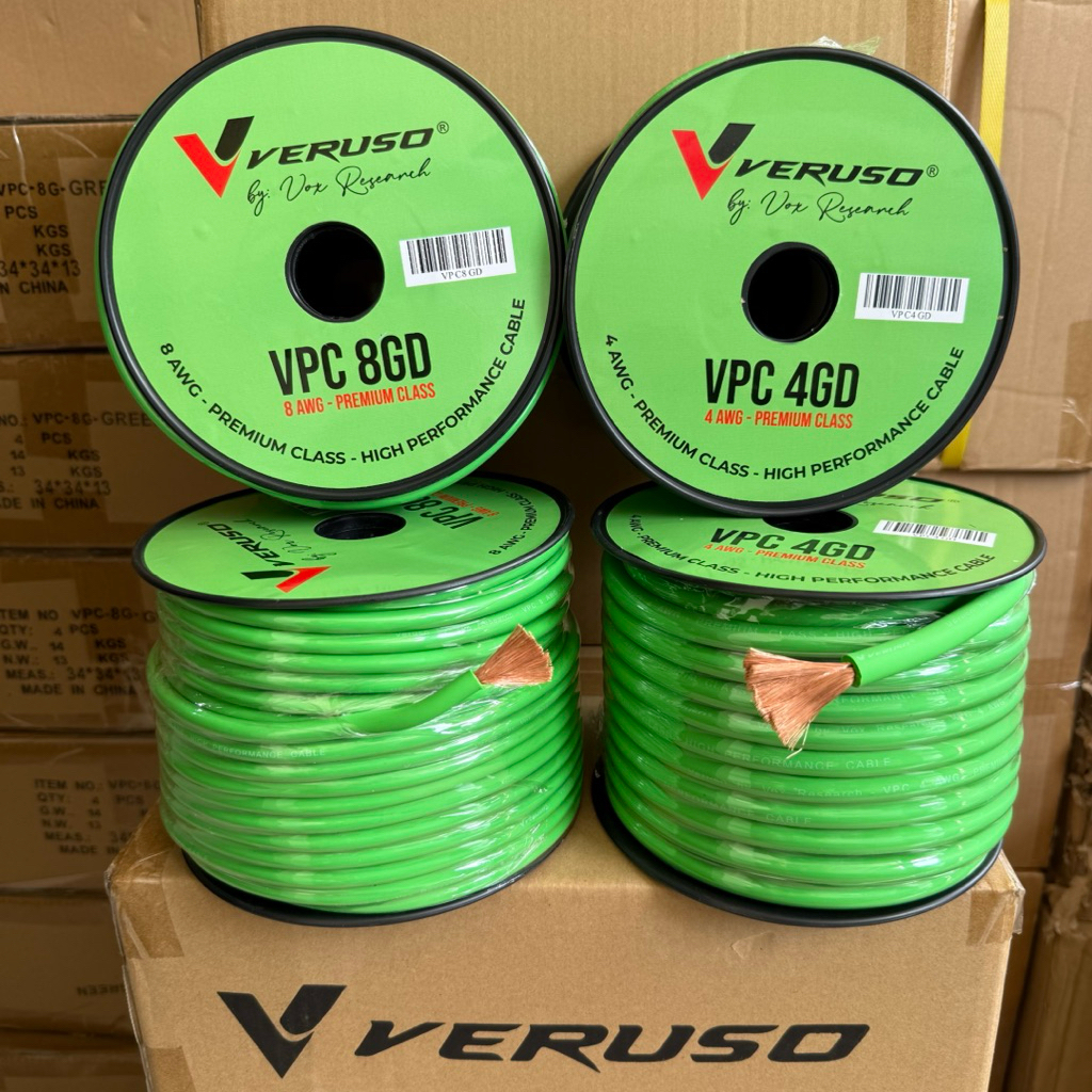 KABEL 4 AWG VERUSO / KABEL 8 AWG VERUSO CABLE 4 AWG VERUSO / CABLE 8 AWG VERUSO KABEL SETRUM AUDIO M