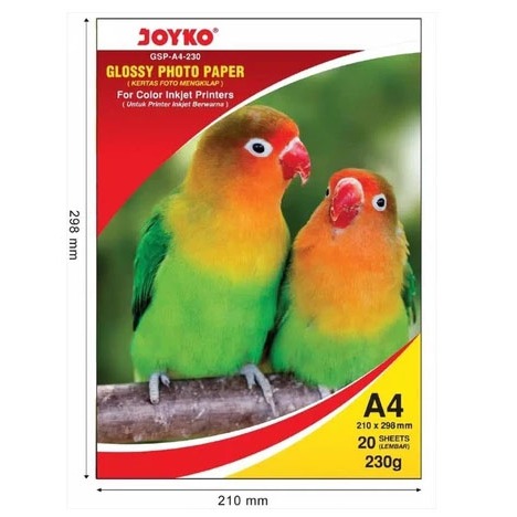 Kertas Photo Glossy Paper Joyko 230