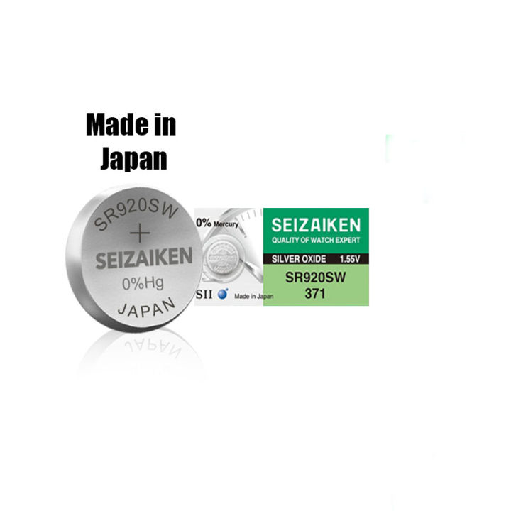 Baterai Seizaiken By SEIKO 395 927 SR927SW SR927 371 920 SR920SW SR920 Original