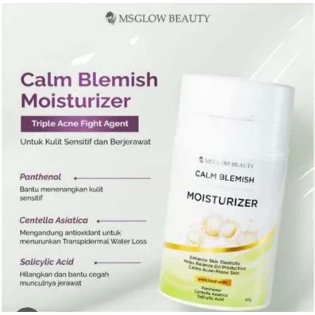 MANADO | MS GLOW | CALM BLESMISH MOISTURIZER