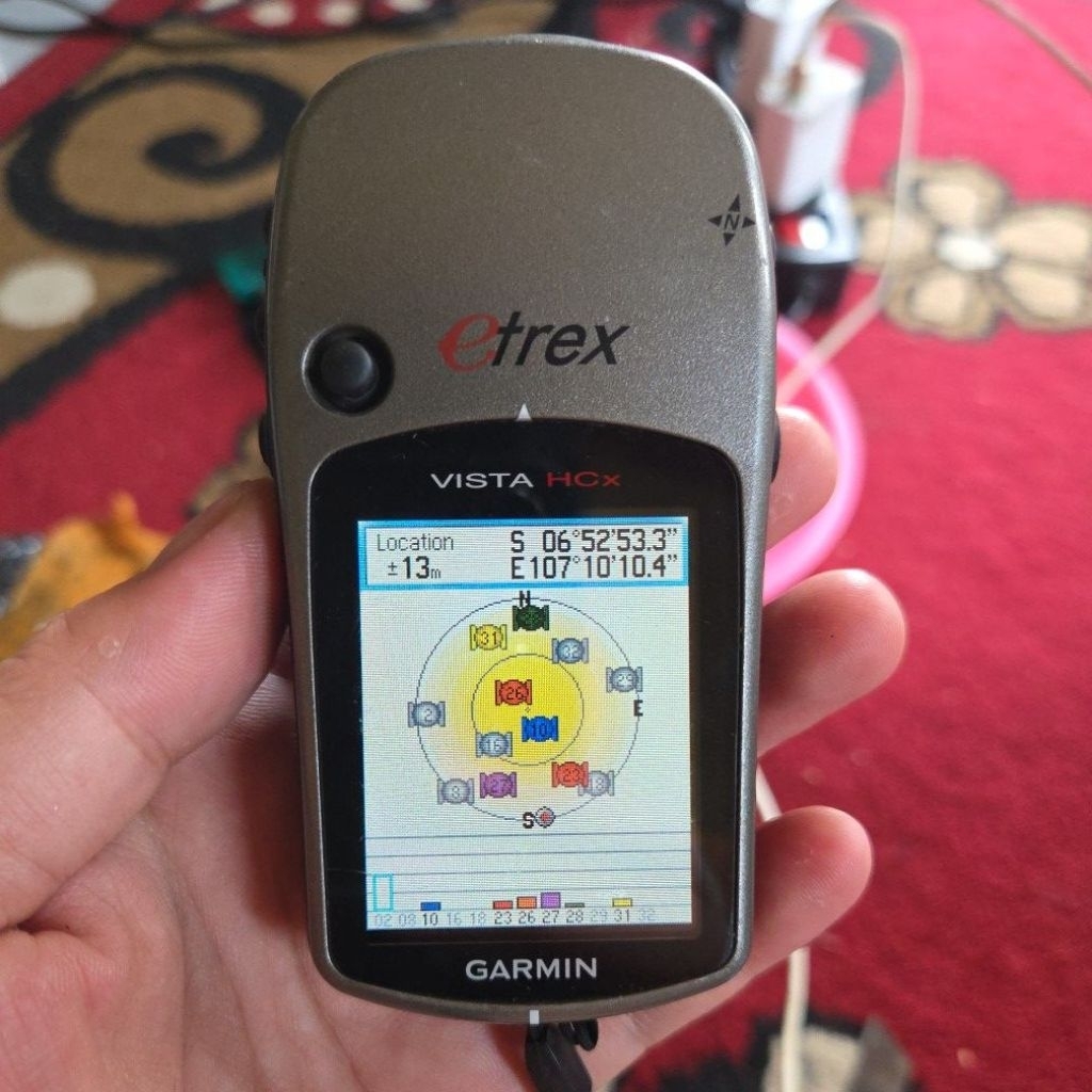 GPS Garmin Etrex Vista HCX Second / Garmin eTrex Vista Hcx Bekas Normal Garansi 1 Bulan