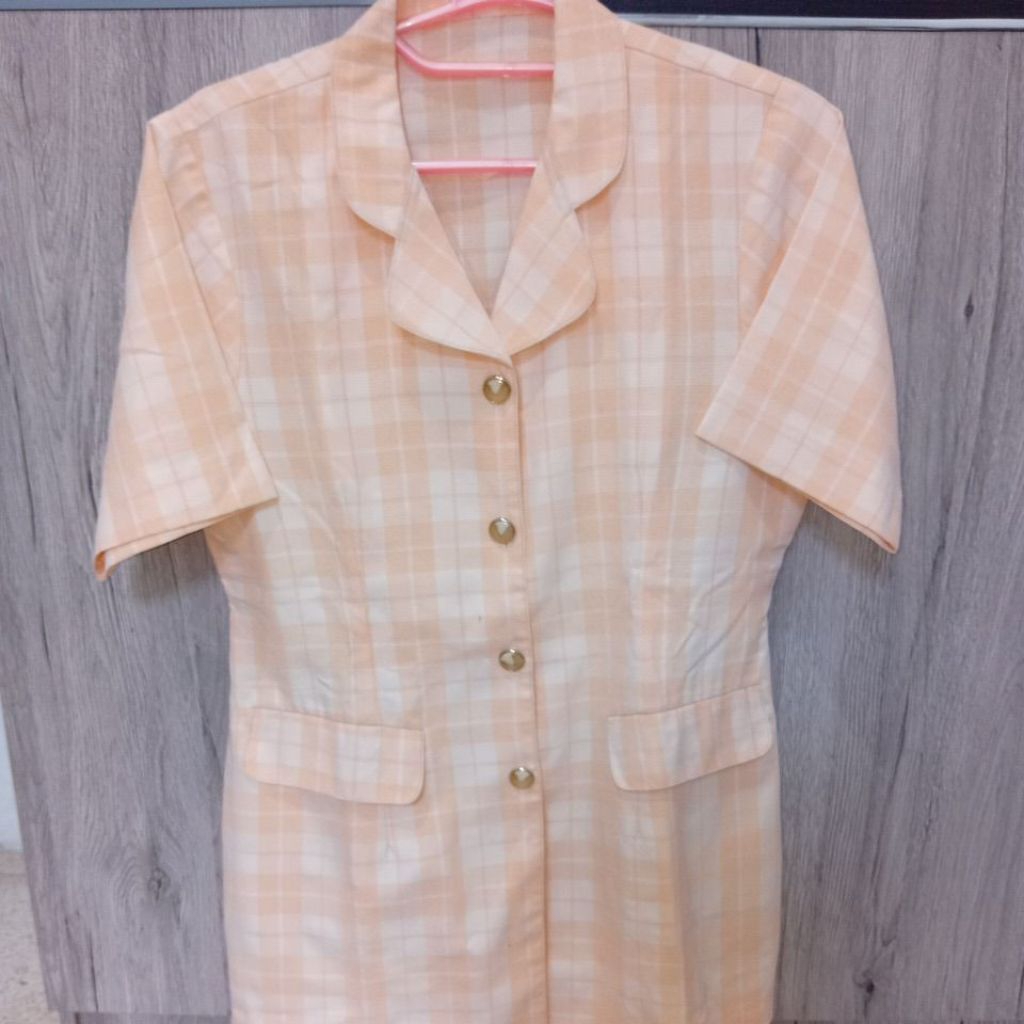 preloved-kemeja rok one set