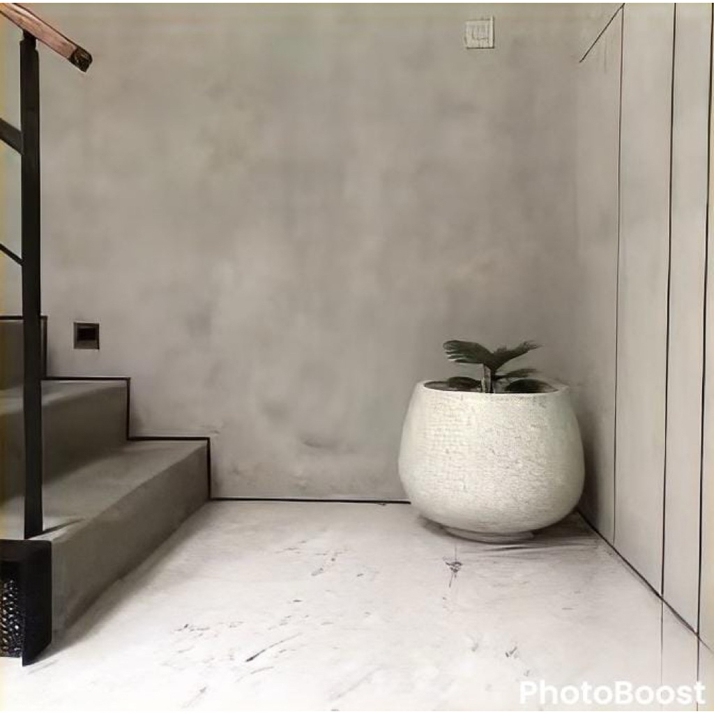 pot tanaman teraso model meriam