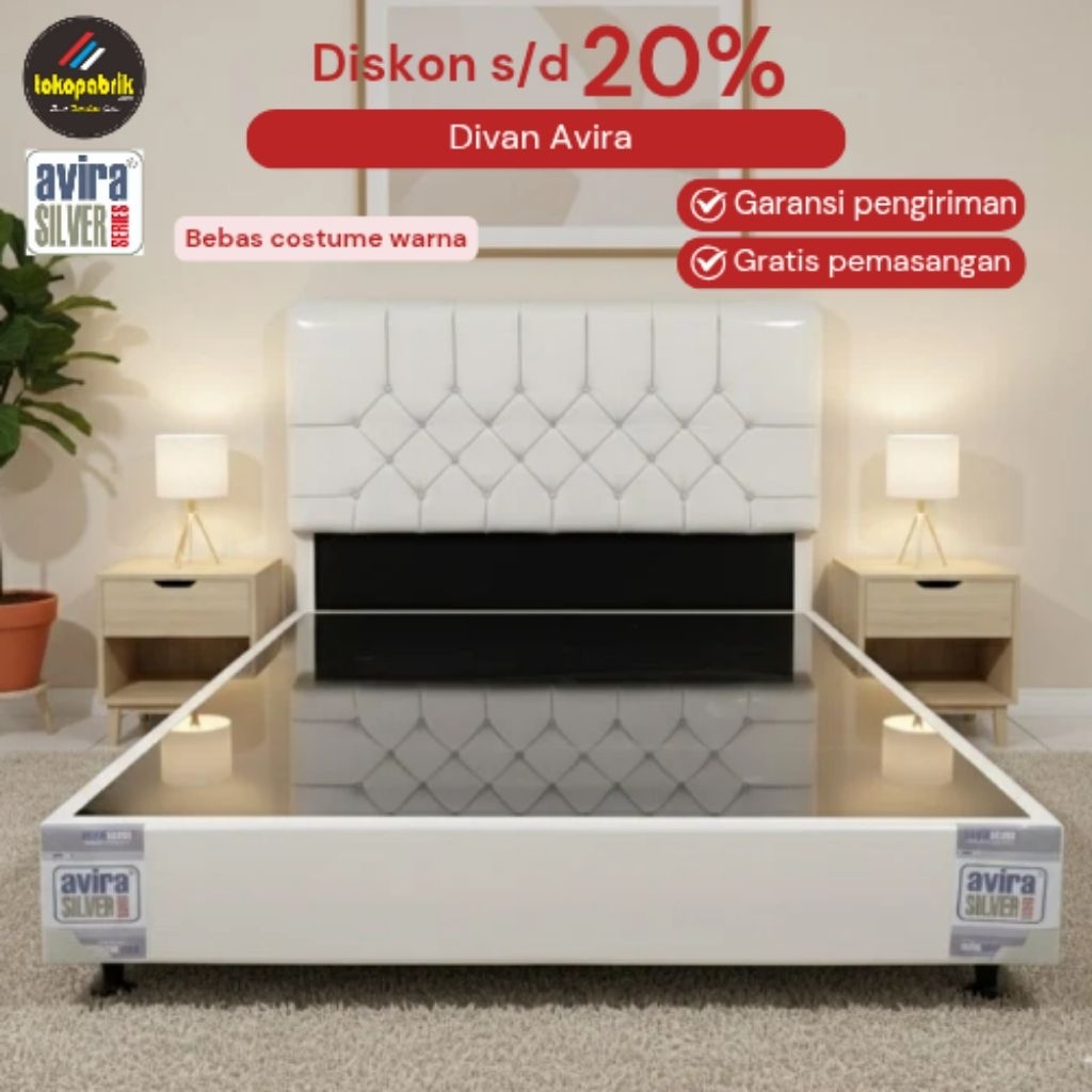 Divan avira divan sandaran divan 160x200 divan 180x200 divan springbed divan kasur divan murah cireb