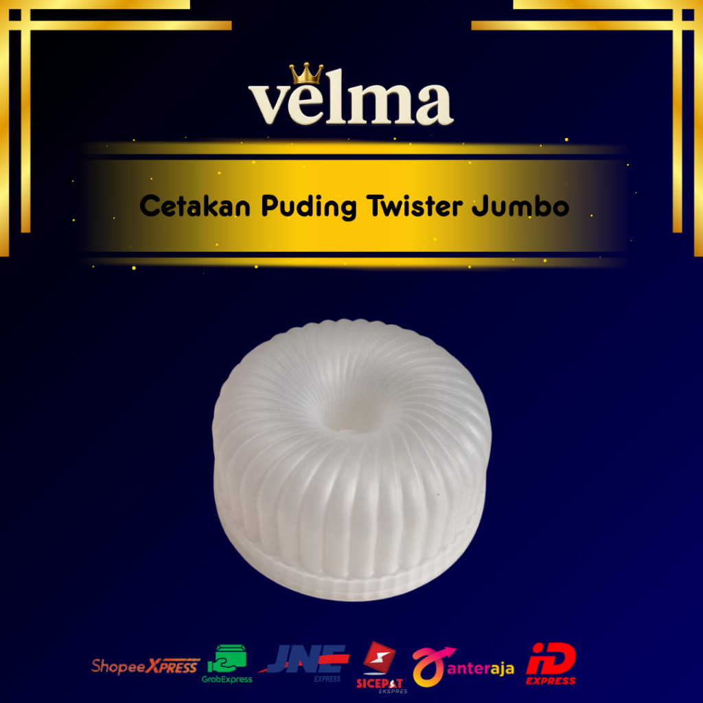 Cetakan Puding Twister Jumbo