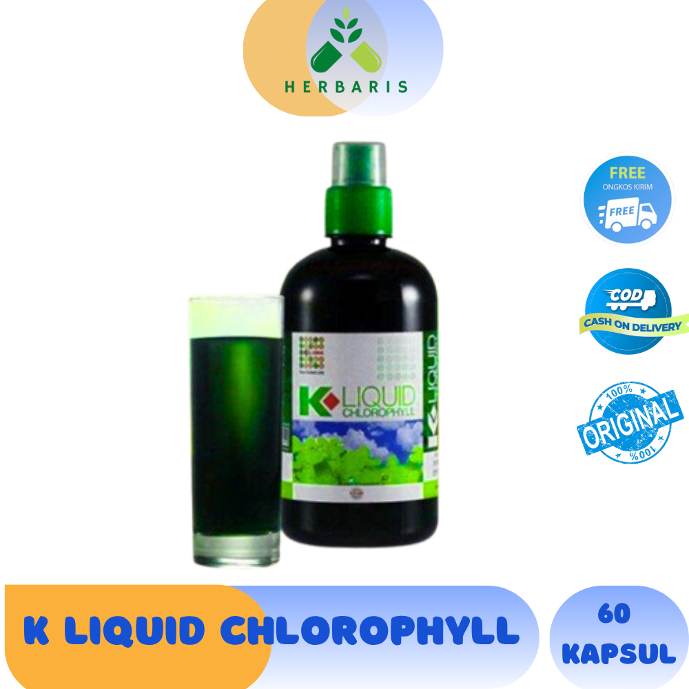 K-LIQUID CHLOROPHYLL 500 ml KLOROFIL K-LINK ORIGINAL Clorofil Klink Klorofil Original BPOM