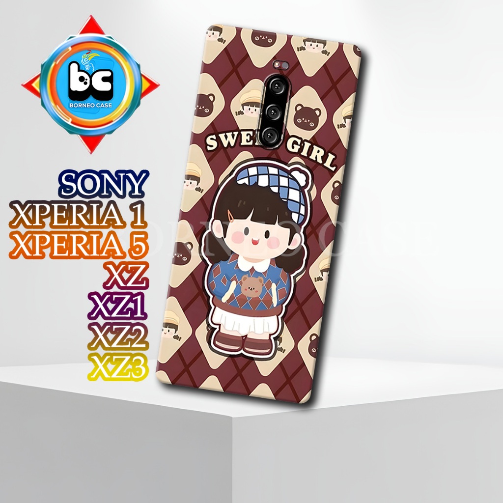 BC27/Casing HP Sony xperia 1/ Xperia 5/ XZ/ XZ1/ XZ2/ XZ3 Terbaru- Motif lucu | Desain Stylish dan B