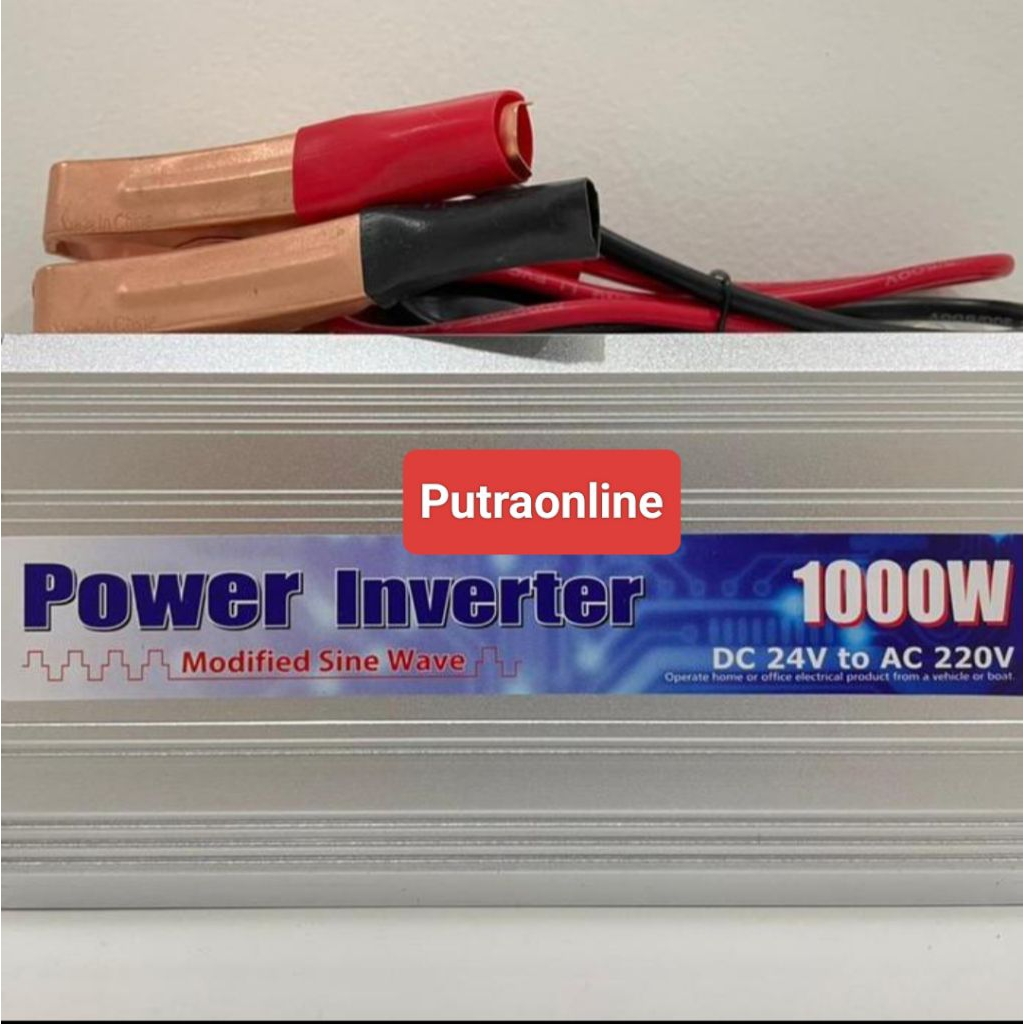 Power Inverter 1000 Watt DC 24 Volt to AC 220 Volt USAT / inverter 24V to 220V 1000W Usat