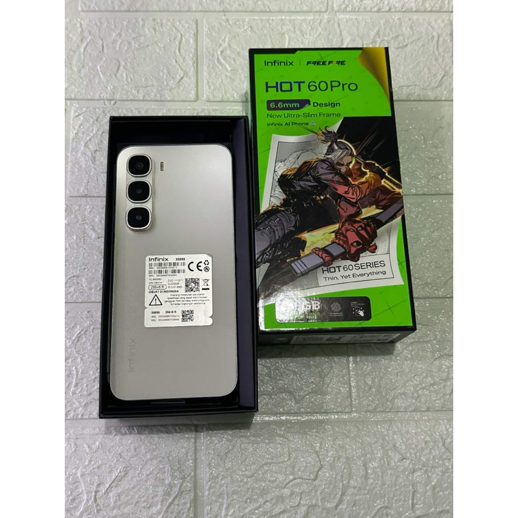 infinix hot 60 pro 8/256 SECOND FULLSET